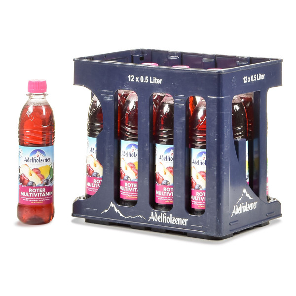 Adelholzener Roter Multivitamin 12 x 0,5l