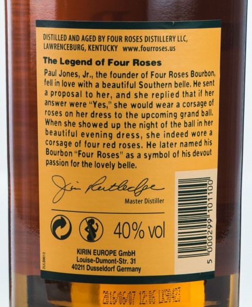 Four Roses Kentucky Straight Bourbon Whiskey 0,7l