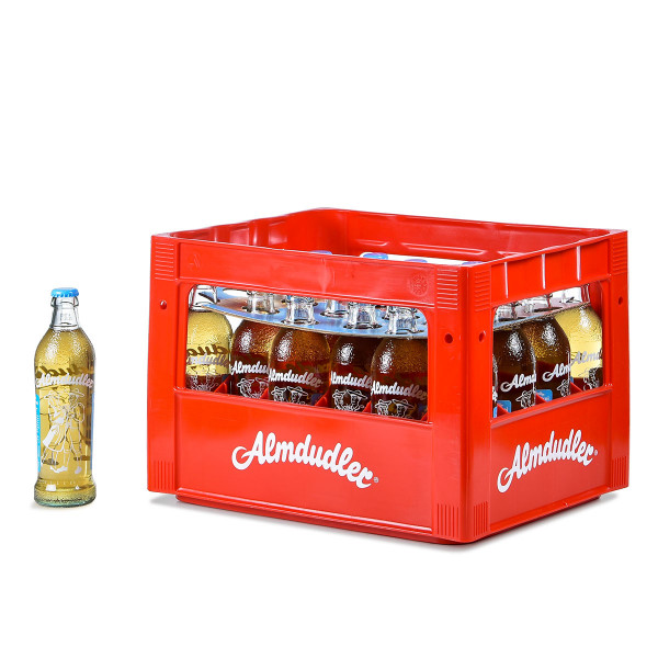 Almdudler Zuckerfrei 24 x 0,35l Glas