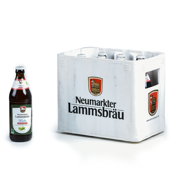 Neumarkter Lammsbräu Dunkle Weisse Alkoholfrei 10 x 0,5l