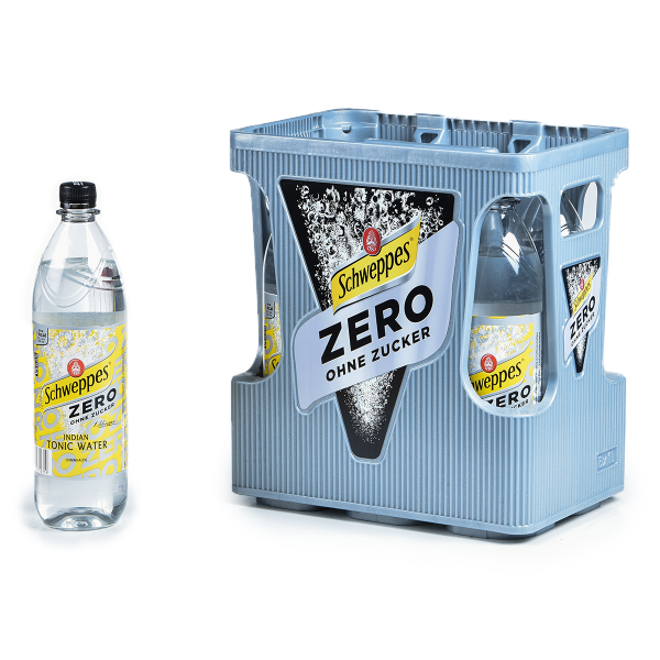 Schweppes Tonic Water Zero 6 x 1l