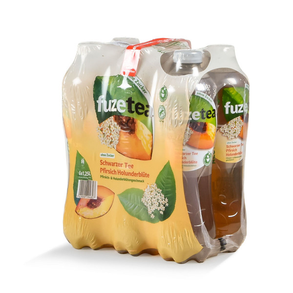 Fuze Tea Pfirsich Holunder 6 x 1,25l