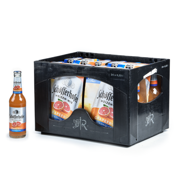 Schöfferhofer Grapefruit alkoholfrei 24 x 0,33l