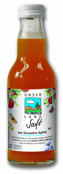 Unser Land Apfelsaft 30 x 0,2l