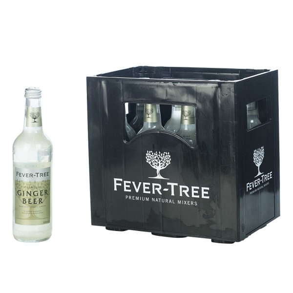 Fever-Tree Ginger Beer 10 x 0,5l Kasten 12267