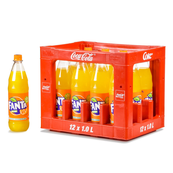 Fanta Orange 12 x 1l