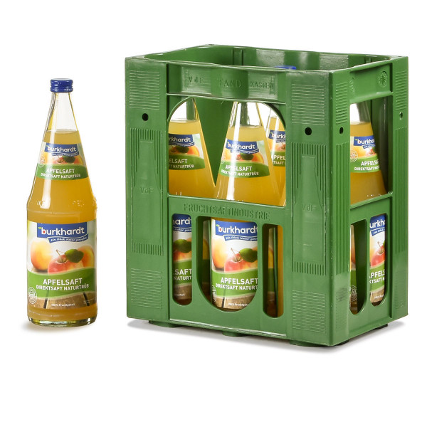 Burkhardt Apfelsaft naturtrüb 6 x 1l