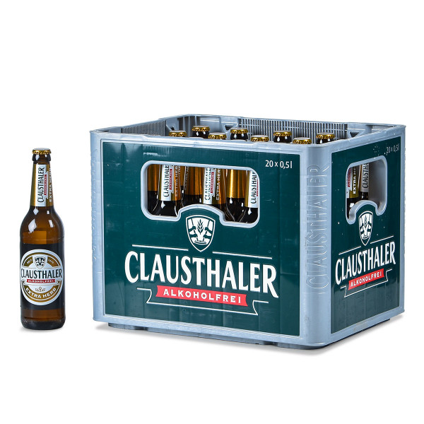 Clausthaler Extra Herb alkoholfrei 20 x 0,5l