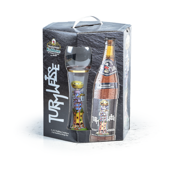 Kuchlbauer Turmweisse + Glas 6 x 0,5l
