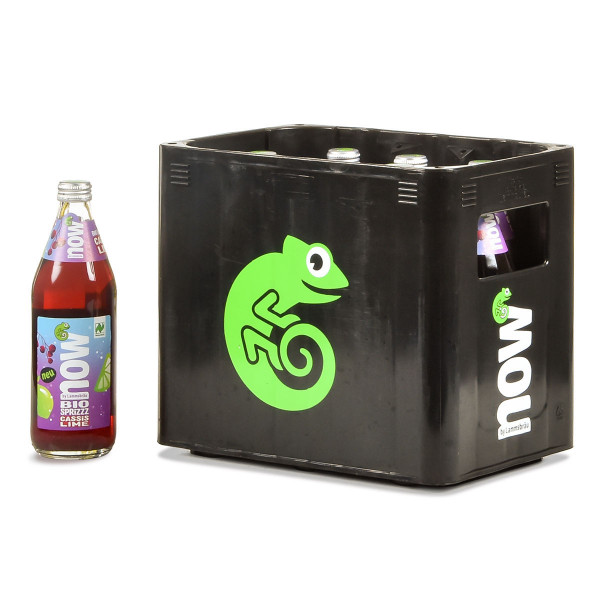 Now Bio Sprizz Cassis Lime 10 x 0,5l