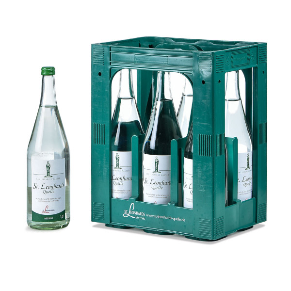 St. Leonhardsquellen Medium 6 x 1l