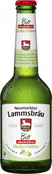 Lammsbräu Hollerblüte alkoholfrei Bio 10 x 0,33l