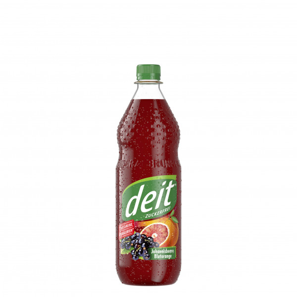 Deit Johannisbeere-Blutorange PET 12 x 1l