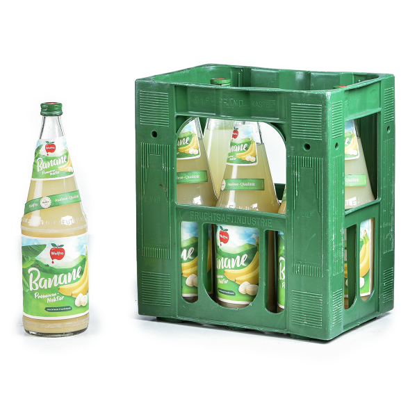 Wolfra Bananennektar 6 x 1l