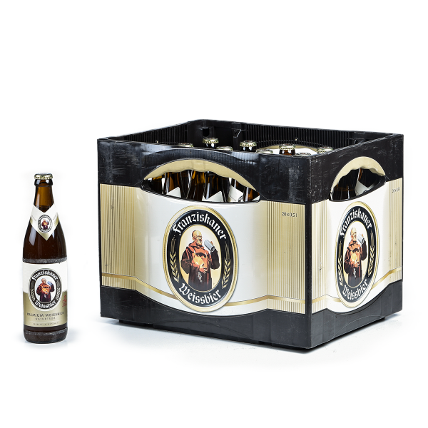 Franziskaner Hefe-Weißbier Naturtrüb 20 x 0,5l