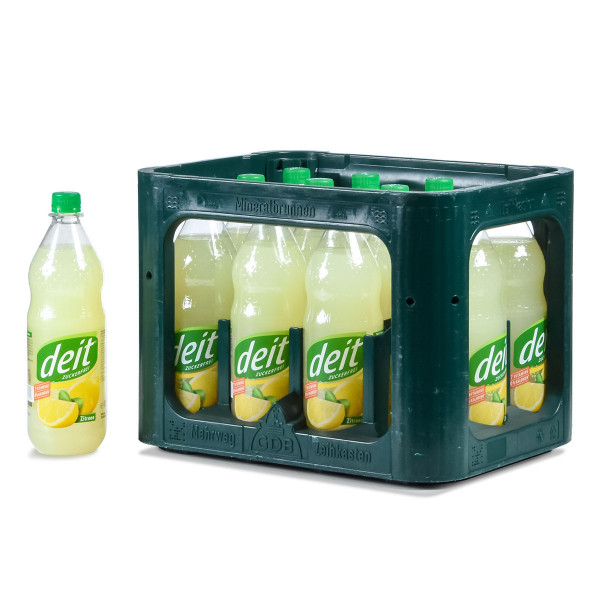Deit Zitrone Trüb PET 12 x 1l