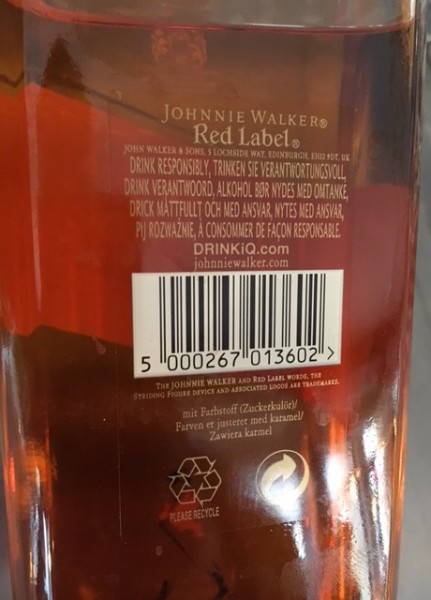 Johnnie Walker Red Label 0,7l