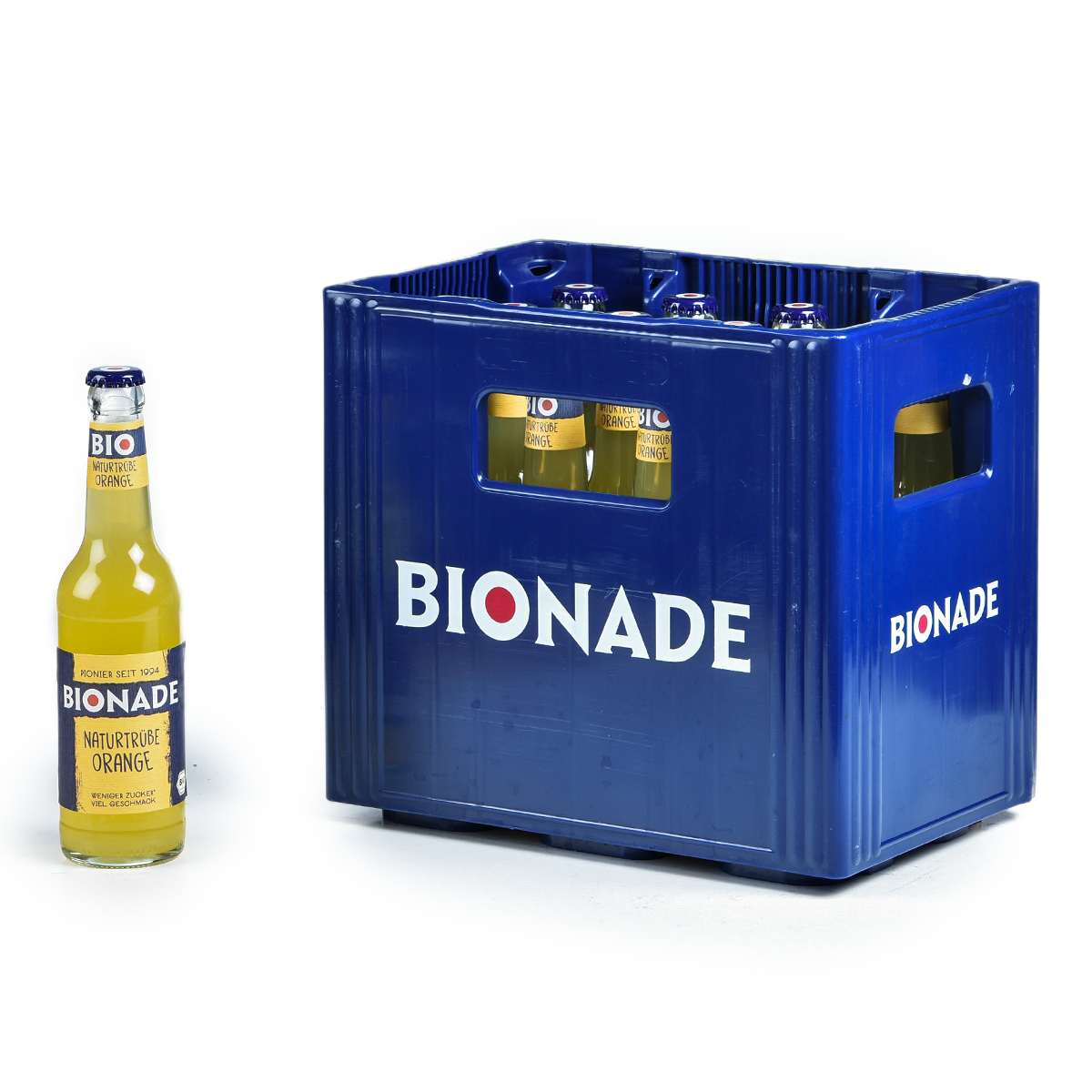 Bionade Naturtrübe Orange 12 x 0,33l | Limonade | Softdrinks ...