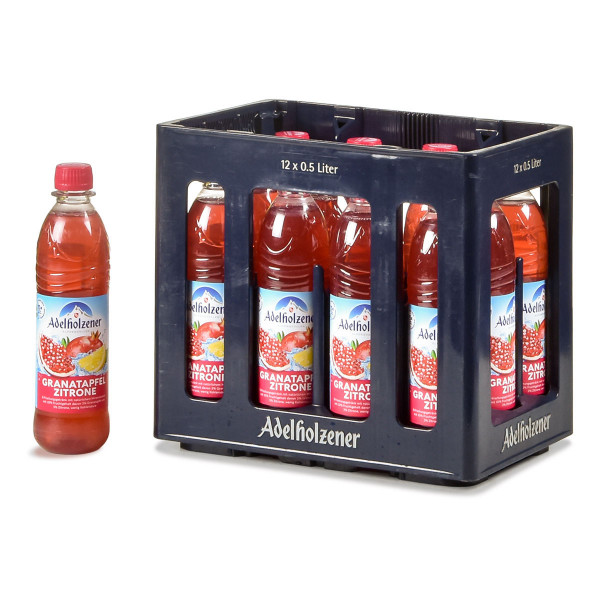 Adelholzener Granatapfel Zitrone 12 x 0,5l