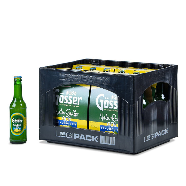 Gösser NaturRadler alkoholfrei 24 x 0,33l