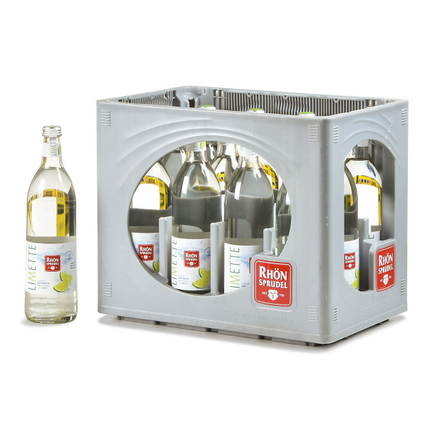 Rhönsprudel Mineralwasser + Limette 12 x 0,75l