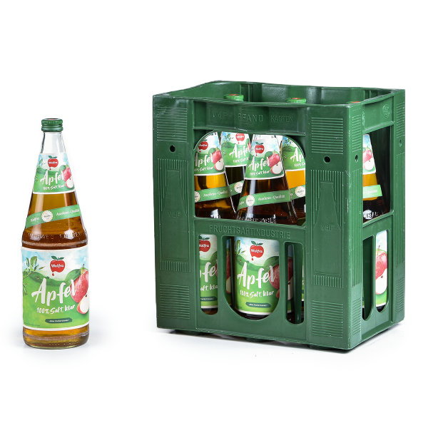 Wolfra Apfelsaft klar 6 x 1l