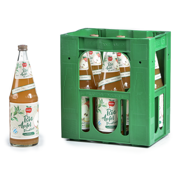Wolfra Apfelsaft trüb BIO 6 x 1l
