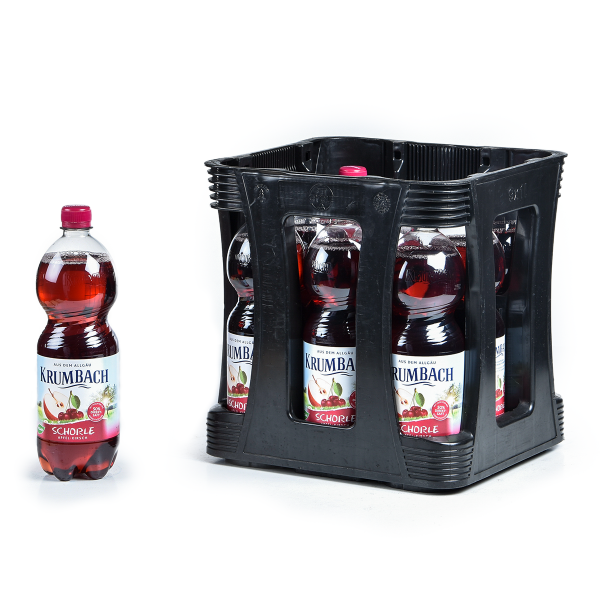 Krumbach Schorle Apfel-Kirsch 9 x 1l