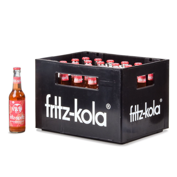Fritz-spritz Bio-Rhabarberschorle 24 x 0,33l