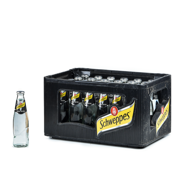 Schweppes Soda Water 24 x 0,2l