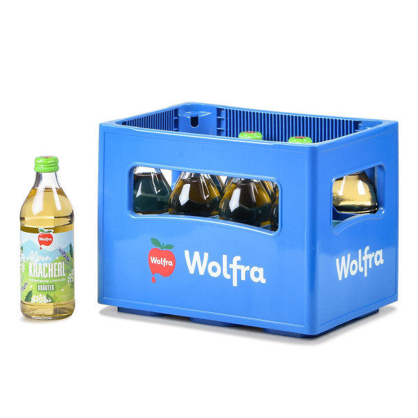Wolfra Alpenkracherl Kräuter 11 x 0,33l