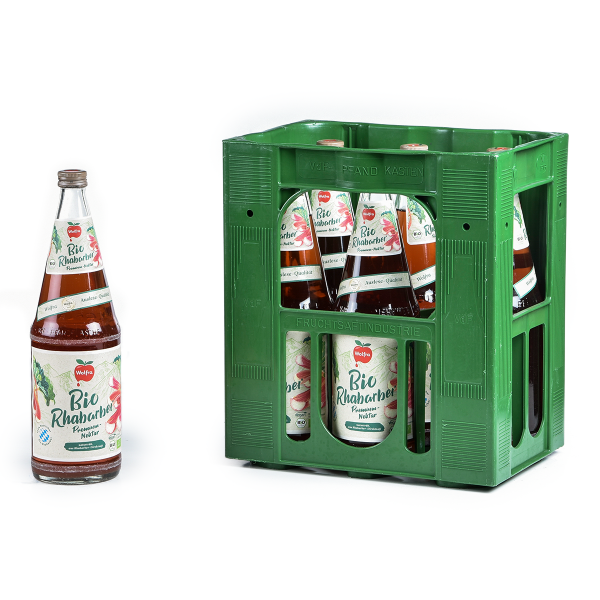 Wolfra Rhabarbernektar 6 x 1l