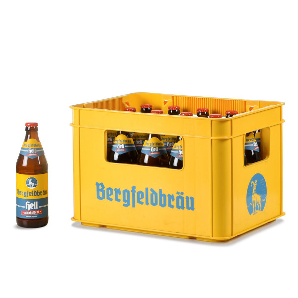 Bergfeldbräu Hell alkoholfrei 20 x 0,5l