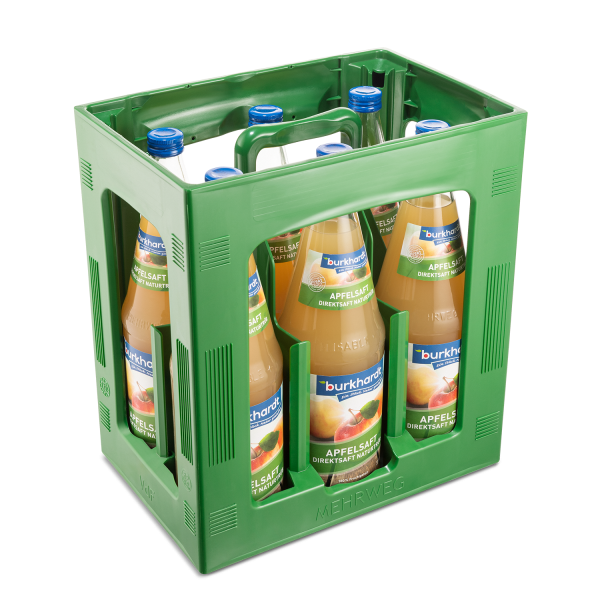 Burkhardt Apfelsaft naturtrüb 6 x 1l