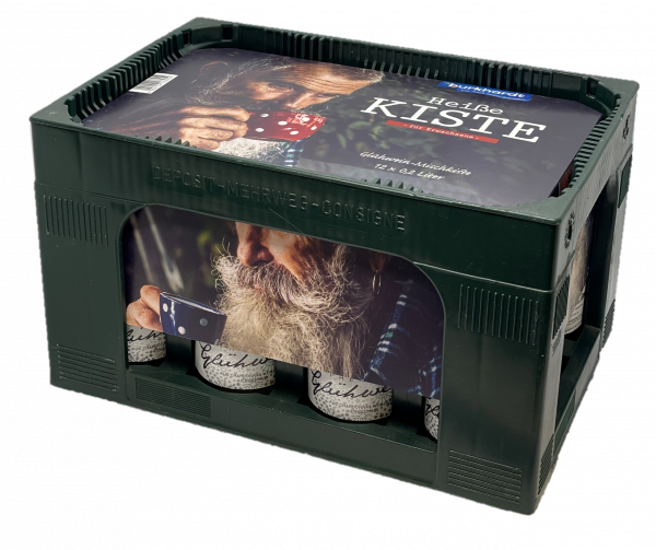 Burkhardt Glühwein Kombikiste 12 x 0,2l