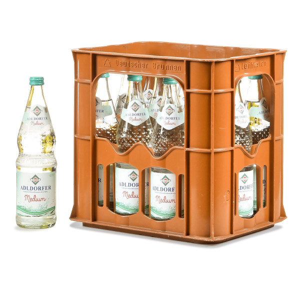 Adldorfer Mineralwasser Medium 12 x 0,7l