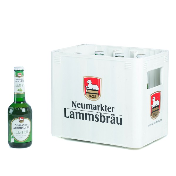 Lammsbräu Edelhell Bio 10 x 0,33l