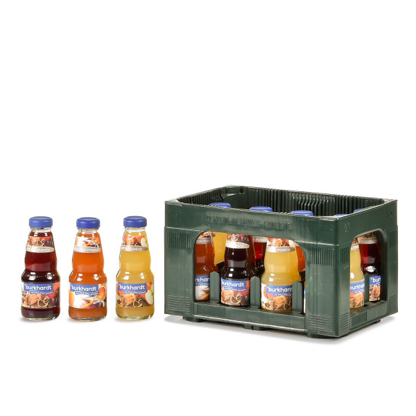 Burkhardt Punsch alkoholfrei Kombikiste 12 x 0,2l