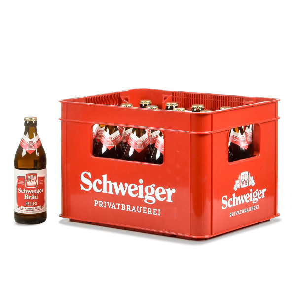 Schweiger Hell alkoholfrei 20 x 0,5l