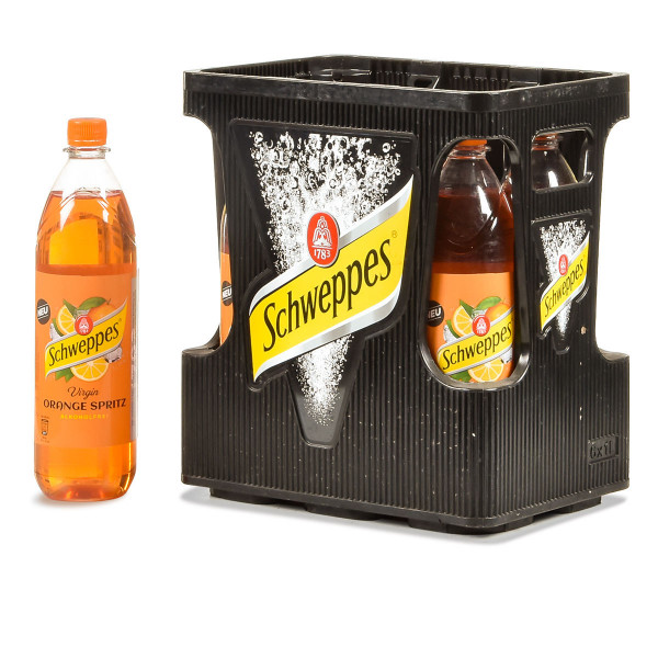 Schweppes Virgin Orange Spritz 6 x 1l