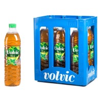 Volvic Grünertee Minze 6 Volvic Grünertee Minze 6 x 1,5l