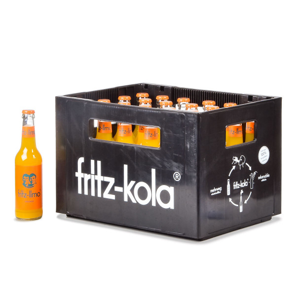 Fritz-limo Orange 24 x 0,33l