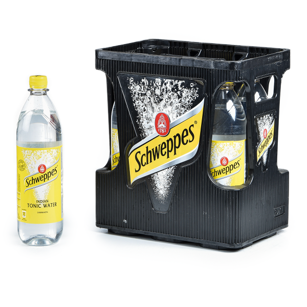 Schweppes Indian Tonic Water 6 x 1l