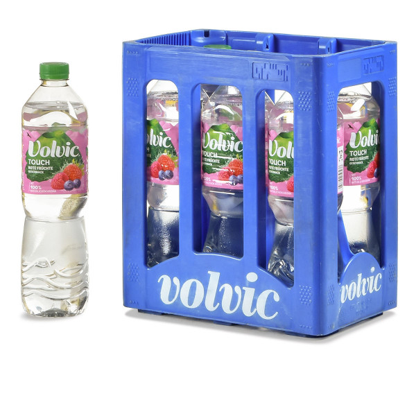 Volvic Touch Rote Früchte 6 x 1,5l