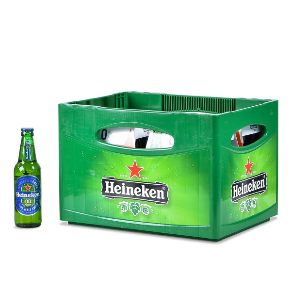 Heineken Pilsener 0,0 alkoholfrei 24 x 0,33l
