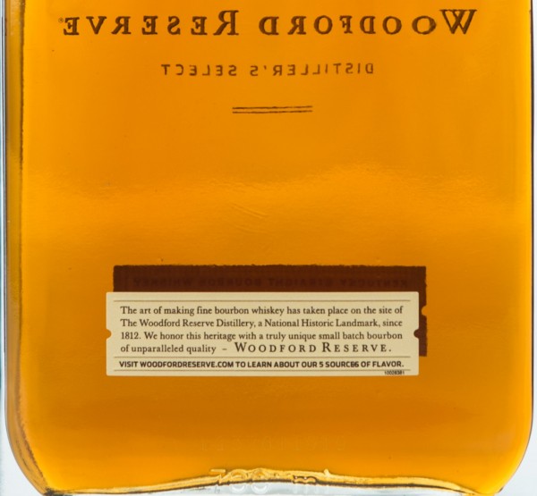 Woodford Reserve Kentucky Straight Bourbon Whiskey 0,7l