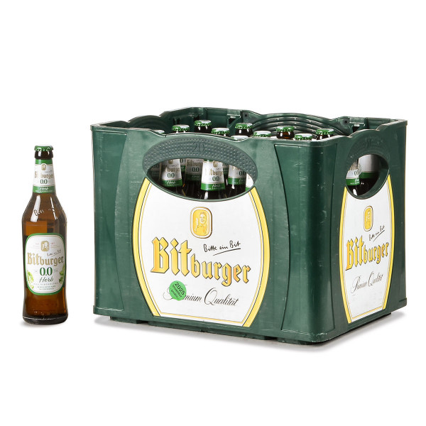 Bitburger 0,0 alkoholfrei Herb 20 x 0,5l