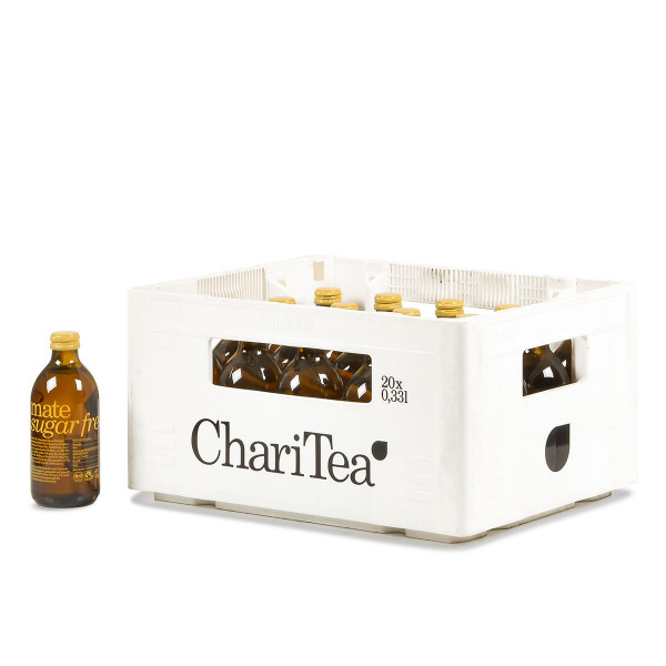 ChariTea Mate Ginger Sugarfree 20 x 0,33l