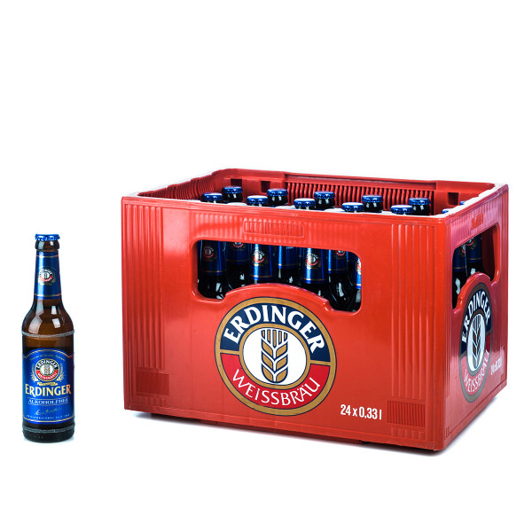 Erdinger Weißbier alkoholfrei 24 x 0,33l