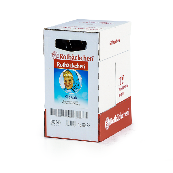 Rotbäckchen Klassik Bio 6 x 0,7l